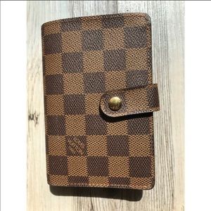 Authentic Louis Vuitton Damier Ebene Wallet
